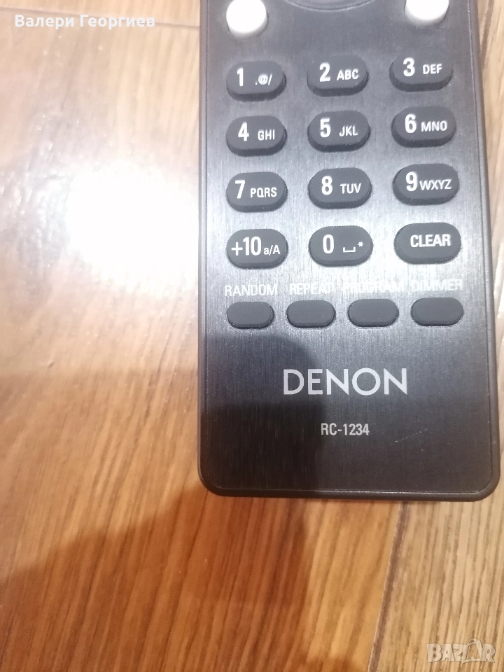 Дистанционно управление DENON RC-1234, снимка 1