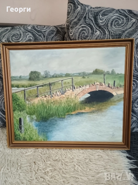 Картина масло на платно-386, снимка 1