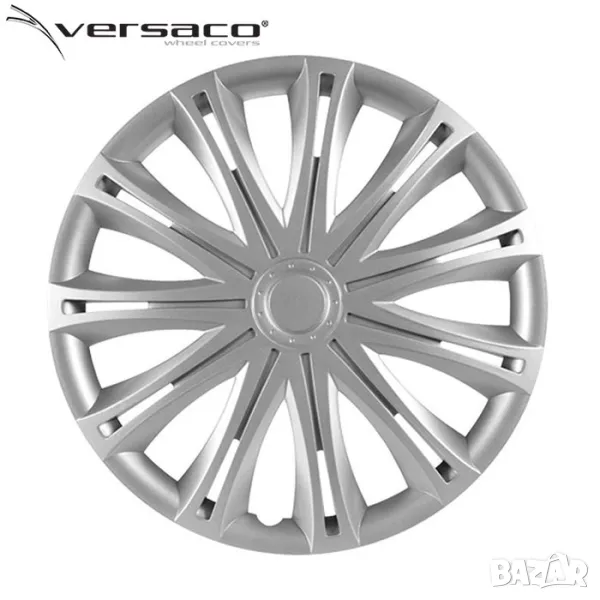 Тасове за джанти Versaco Spark Silver, снимка 1