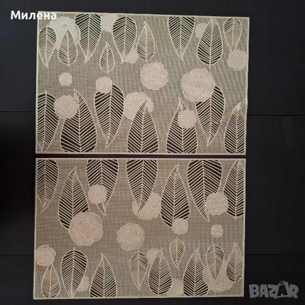 Подложки за маса 30×45 см.- 2 броя, снимка 1