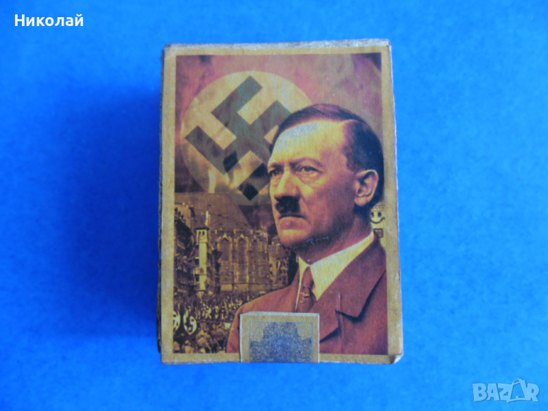 Кибрит Адолф Хитлер , Трети райх , свастика, снимка 1