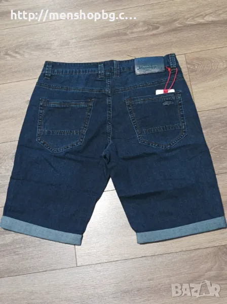 Дънкови къси панталони - бермуди код 80 - 1, снимка 1