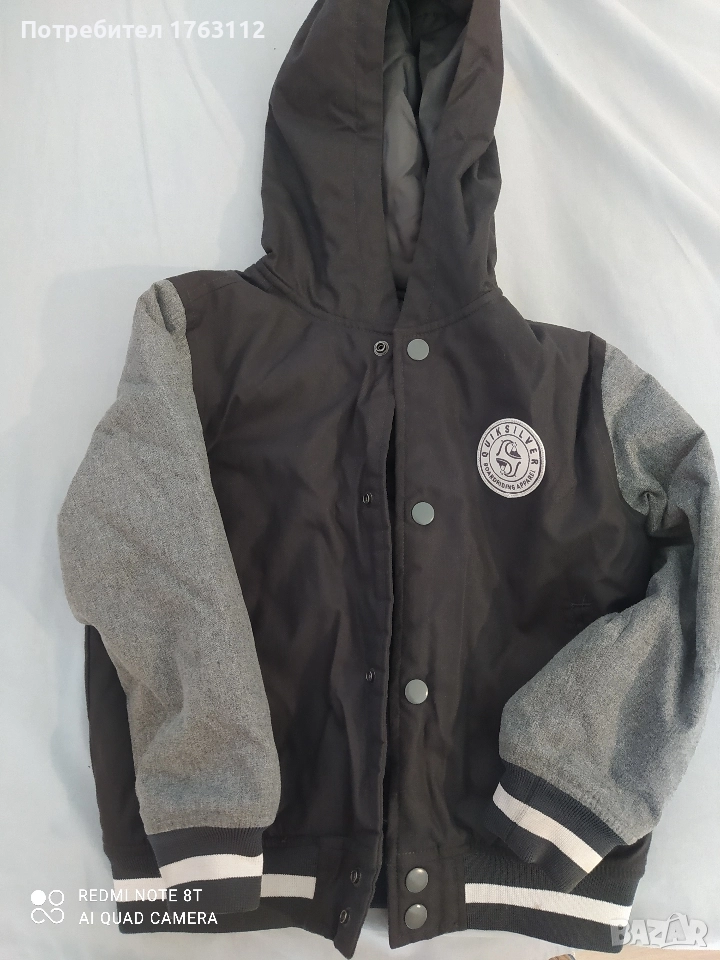 Quiksilver яке за 5г. момче, ново, снимка 1