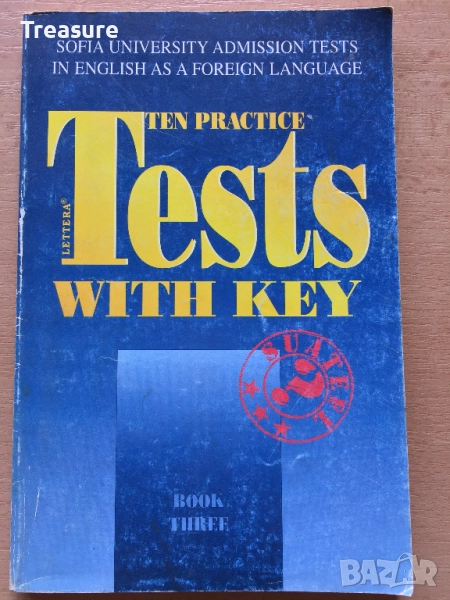 Ten Practice Tests with Key. Book 3, снимка 1