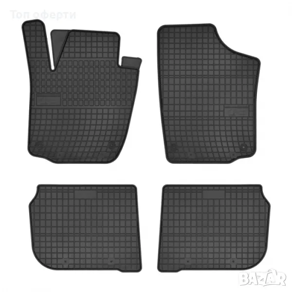 Гумени стелки Frogum съвместими с Seat Toledo IV 2012-2019 Skoda Rapid 2012+, снимка 1