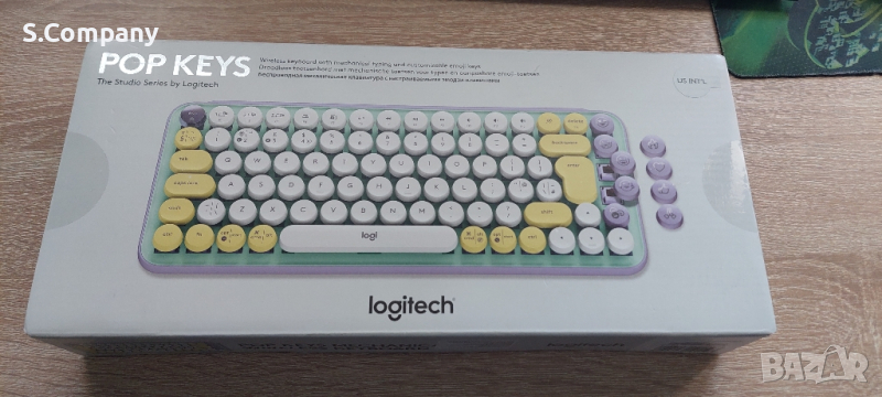 Механична клавиатура Logitech - POP Keys БЕЗЖИЧНА, снимка 1