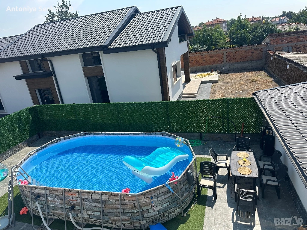 Басейн Bestway, Power Steel Comfort Jet Series Oval Pool Set, 610 x 366 x 122 см, снимка 1