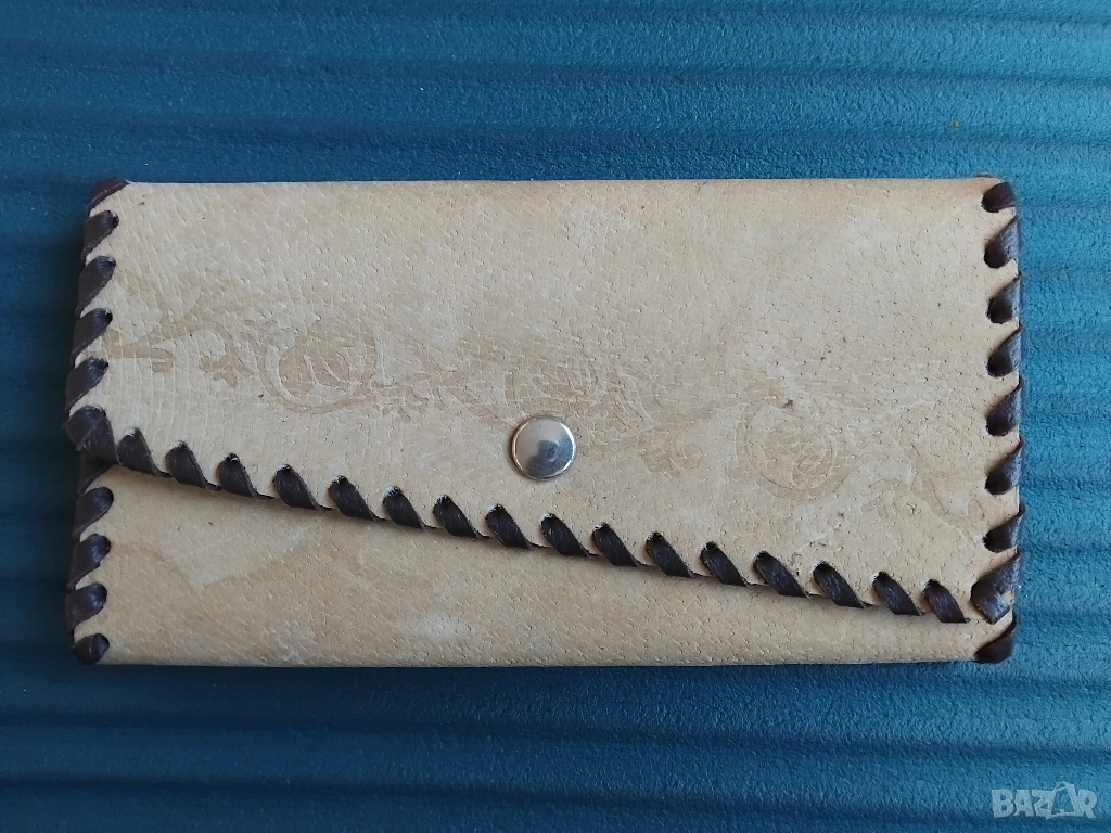 Дамско портмоне естествена кожа , снимка 1