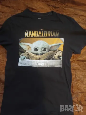 Star Wars The Mandalorian - 100 % оригинална тениска Стар Уорс, снимка 3 - Тениски - 49744964