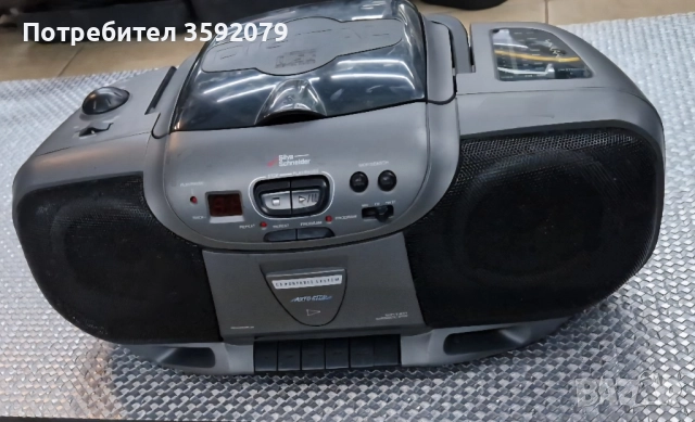 Касетофон/ CD, снимка 4 - Ресийвъри, усилватели, смесителни пултове - 52283328