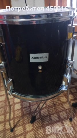 Барабани и стойка за чинел , снимка 2 - Ударни инструменти - 52904733