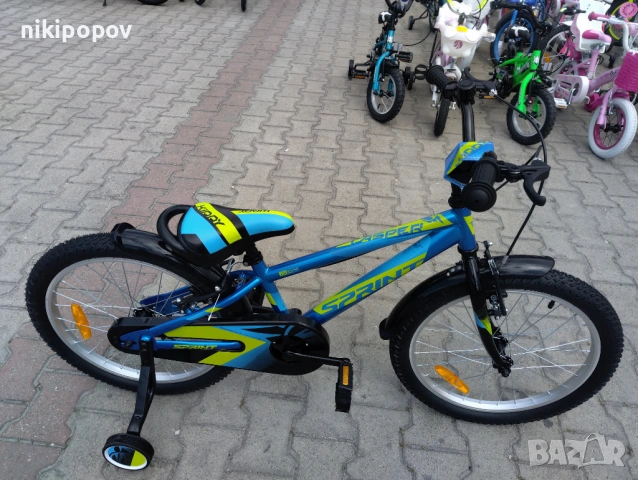 SPRINT Велосипед 20" CASPER син, снимка 3 - Велосипеди - 53773127