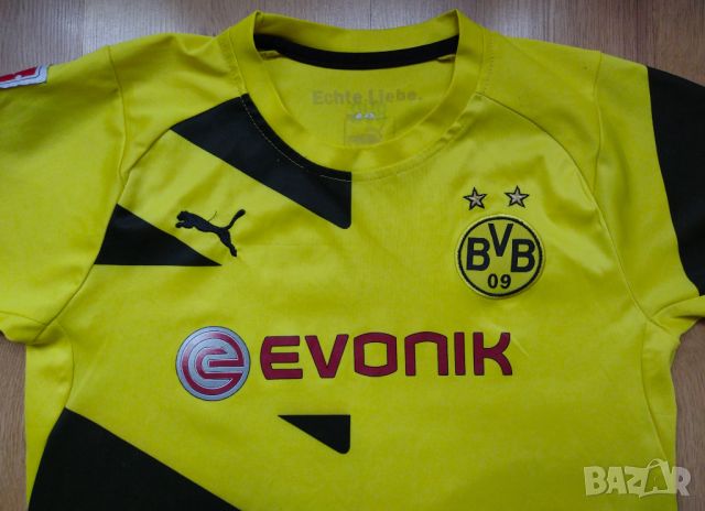 BVB Borussia Dortmund / Puma - детска футболна тениска на Борусия Дортмунд, снимка 2 - Детски тениски и потници - 45656972