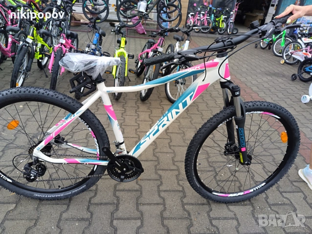 SPRINT Велосипед 27.5" MAVERICK LADY бял, снимка 2 - Велосипеди - 53563470