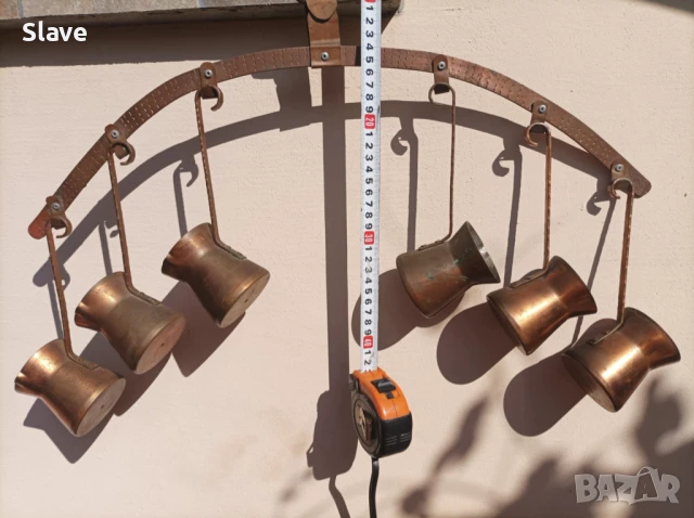 битов меден сервиз за турско кафе, снимка 5 - Други ценни предмети - 50650640