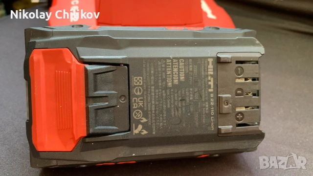 Hilti-батеря B22 и зарядно C6-22, снимка 9 - Винтоверти - 52848140