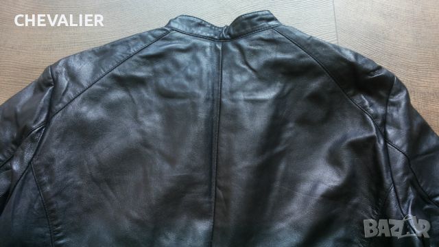 Jack & Jones JPRBEAM LEATHER Jacket Размер M яке естествена агнешка кожа 29-62, снимка 8 - Якета - 46517656