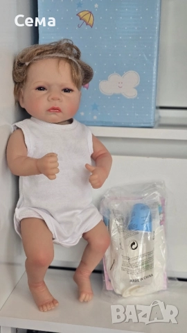 Реалистично ново бебе, снимка 4 - Кукли - 51699629