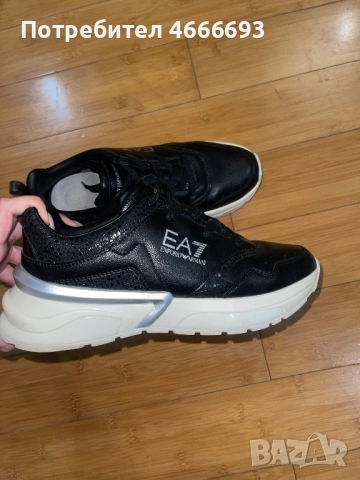 дамски кецове Emporio Armani 38 номер, снимка 3 - Кецове - 52627842