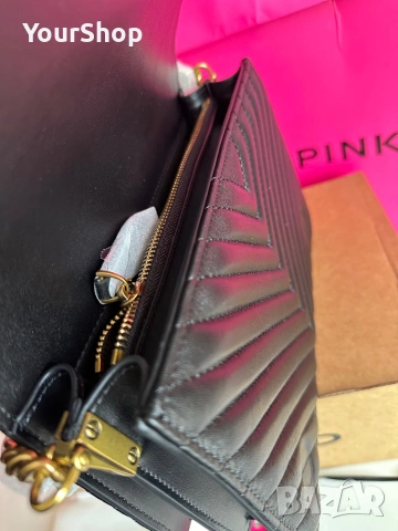 PINKO Classic Click Love bag– оригинална чанта | НОВА , снимка 5 - Чанти - 54048467