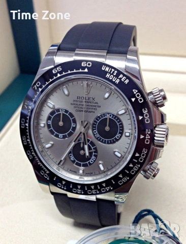 Rolex Cosmograph Daytona 40mm White Gold Grey Dial Automatic Различни Варианти, снимка 16 - Мъжки - 54042817