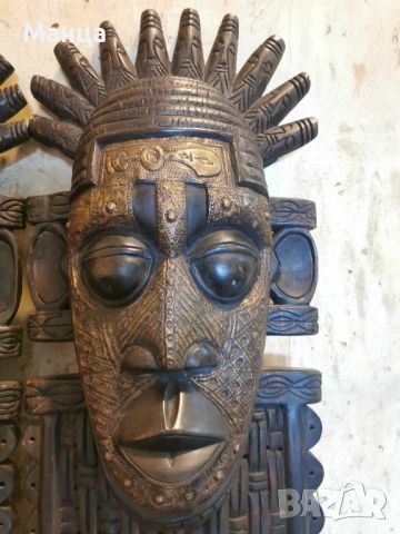 Голями Африкански маски, снимка 3 - Антикварни и старинни предмети - 45729306