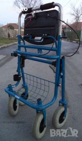 Проходилка сгъваема с една спирачка, снимка 11 - Ролатори - 53671430