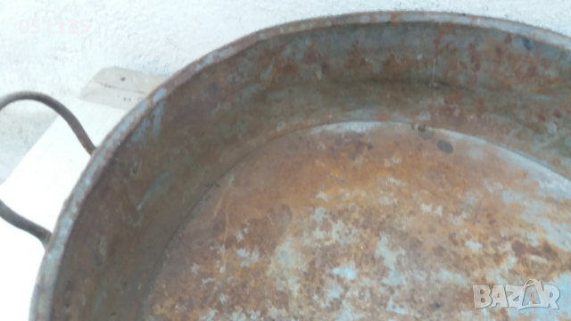 масивна метална тава за агнета, лютеница и друго, снимка 6 - Антикварни и старинни предмети - 44996422
