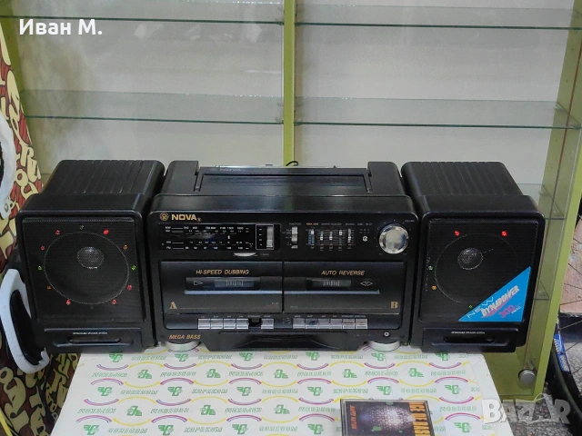Радиокасетофон NOVA , снимка 2 - Радиокасетофони, транзистори - 53888198