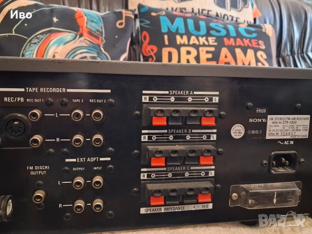 SONY STR 5800, снимка 8 - Ресийвъри, усилватели, смесителни пултове - 53838858