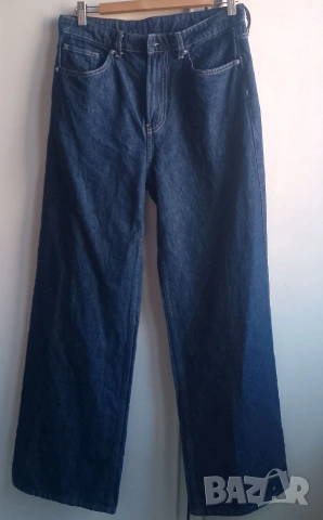 дънки с широки крачоли 