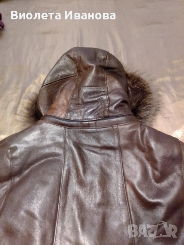 Кожено палто от естествена кожа 