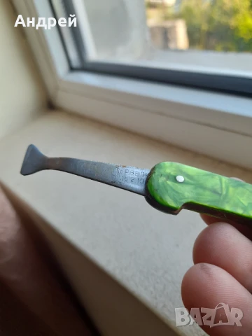Стар джобен нож,ножче,ножка #89, снимка 6 - Други ценни предмети - 50757176