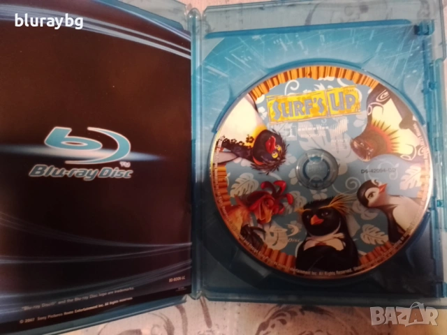 Surf's Up Blu-Ray / Всички на сърф Блу рей, снимка 3 - Blu-Ray филми - 54278558