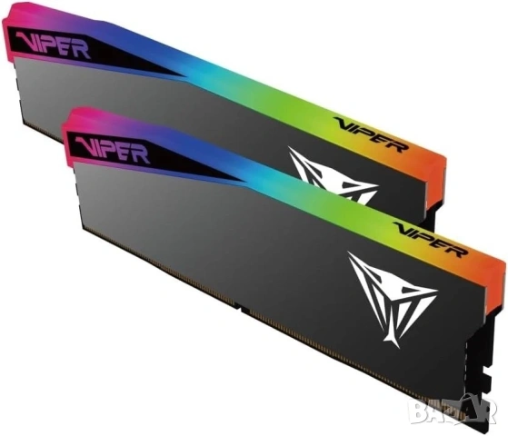 Памет RAM Patriot Viper Elite 5 Ultra Gaming RGB DDR5 RAM 96GB 2X48GB Black