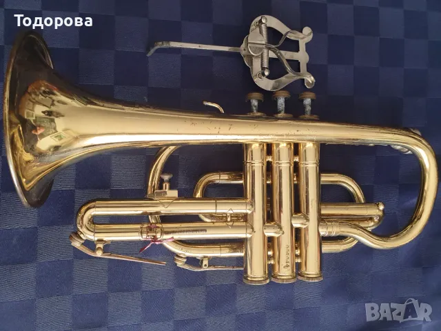 Отличен тромпет Amati Kraslice ACR 201, снимка 7 - Духови инструменти - 50043731