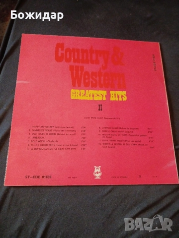 Грамофонни плочи. Кънтри и уестърн., снимка 2 - Грамофонни плочи - 51518104