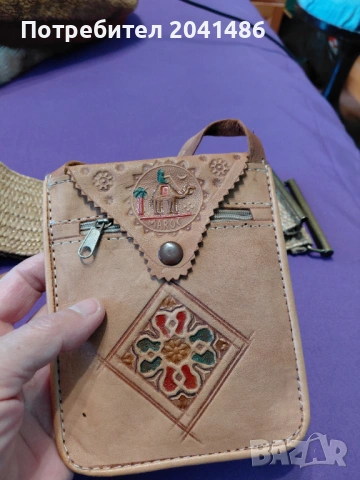 Сет  портмоне и колан, снимка 2 - Колани - 54245057