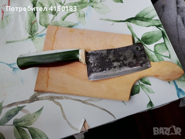 2 стари ковани сатъра , снимка 10 - Ножове - 53357388