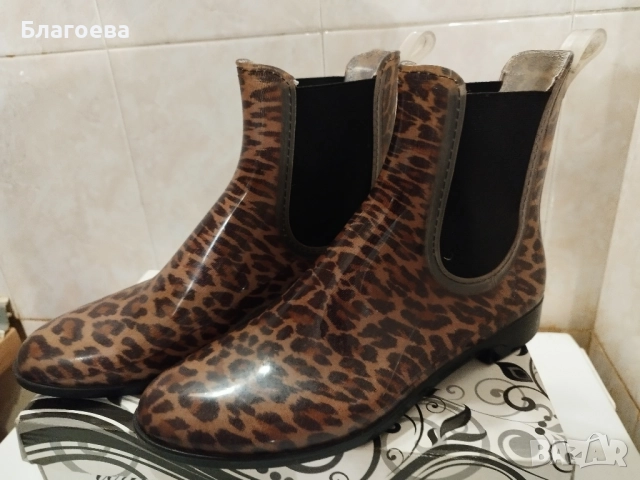 Дамски боти гумени , снимка 3 - Дамски боти - 52215410