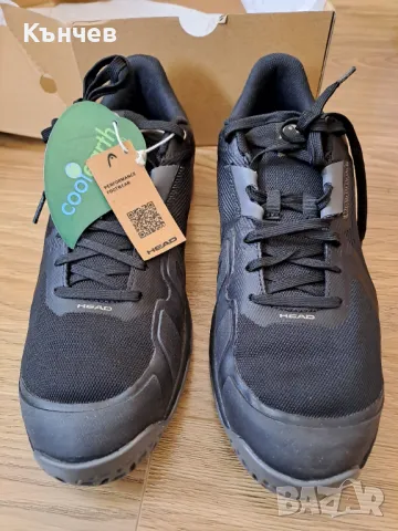 Head мъжки маратонки, черни, размер 45 - НОВИ, снимка 3 - Маратонки - 49685593