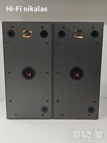 ретро Hi-Fi стерео тонколони SABA acoustic monitor 80, снимка 10 - Тонколони - 53916465