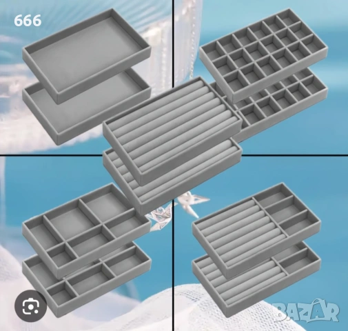 10 органайзера за бижута за чекмеджета