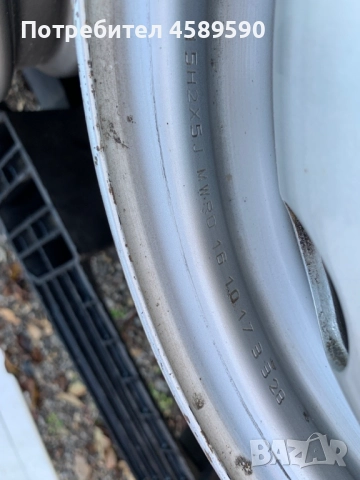 Оригинални железни джанти 15цола 6x170 за ДВОЙНА ГУМА Nissan Cabstar NT400(2014-2023),Renault Maxity, снимка 9 - Гуми и джанти - 51809962