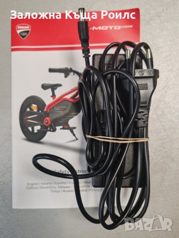 Детски електрически мотор-Ducati Corse E‑Moto Kids, снимка 10 - Велосипеди - 53517346