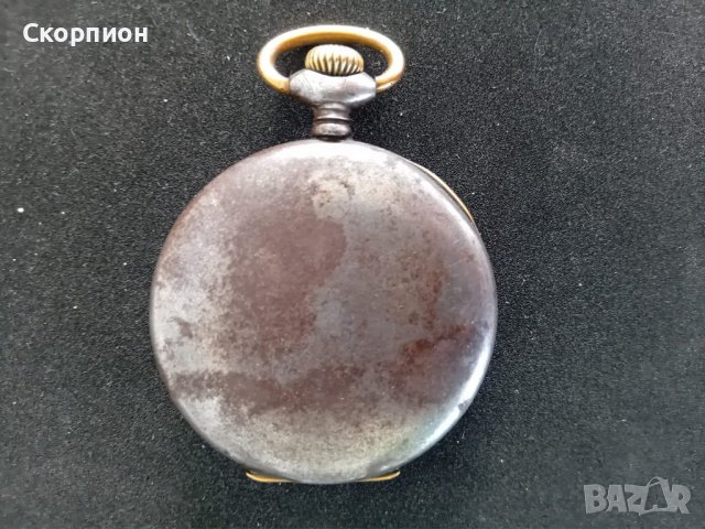 Френски джобен часовник - CHRONOMETRE - ALFRED MAGNIN THISE-BESANSON, снимка 2 - Джобни - 46623982