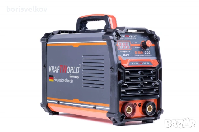 Инверторен Електрожен 300А KraftWorld Professional, снимка 3 - Други инструменти - 54256989