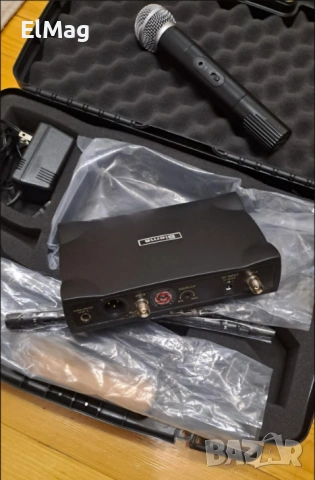 Безжичен микрофон BIEMA UHF58II/SM1, снимка 5 - Микрофони - 53777630