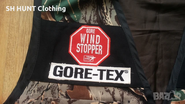 SWEDTEAM GORE-TEX GORE WIND STOPPER VEST размер L за лов елек водонепромокаем - 1322, снимка 4 - Екипировка - 51333241