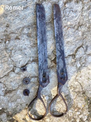 Стара ръчно кована ножица с маркировка , снимка 15 - Антикварни и старинни предмети - 45133924